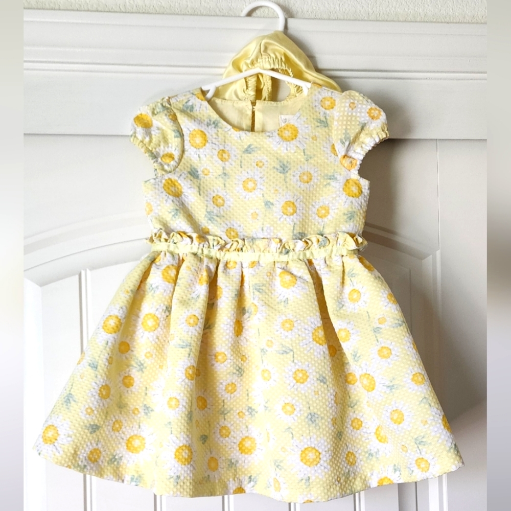 Nannette 2 piece Baby Sunflower Dress